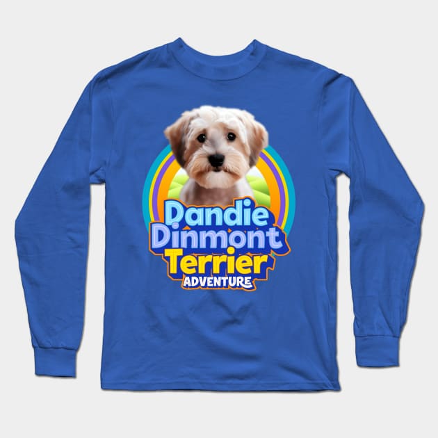 Dandie Dinmont Terrier Long Sleeve T-Shirt by Puppy & cute